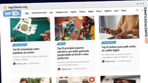 Publish Guest Post on top10mais.org