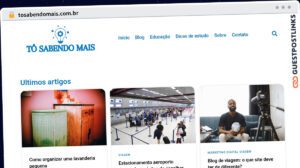 Publish Guest Post on tosabendomais.com.br