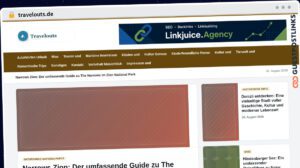 Publish Guest Post on travelouts.de