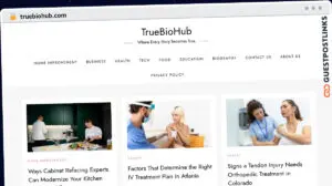 Publish Guest Post on truebiohub.com