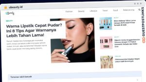 Publish Guest Post on ubeauty.id
