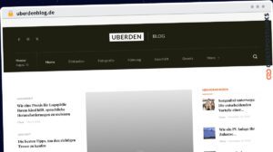 Publish Guest Post on uberdenblog.de