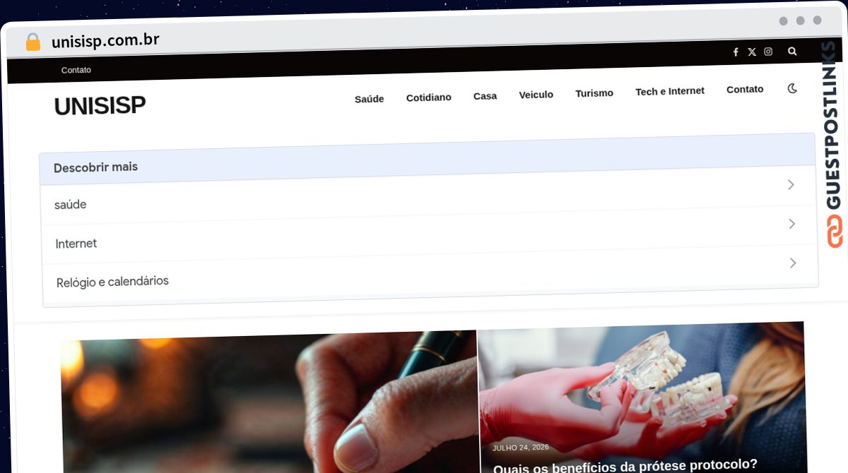 Publish Guest Post on unisisp.com.br