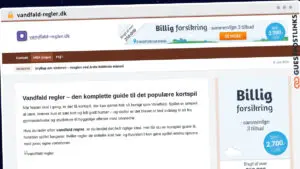 Publish Guest Post on vandfald-regler.dk