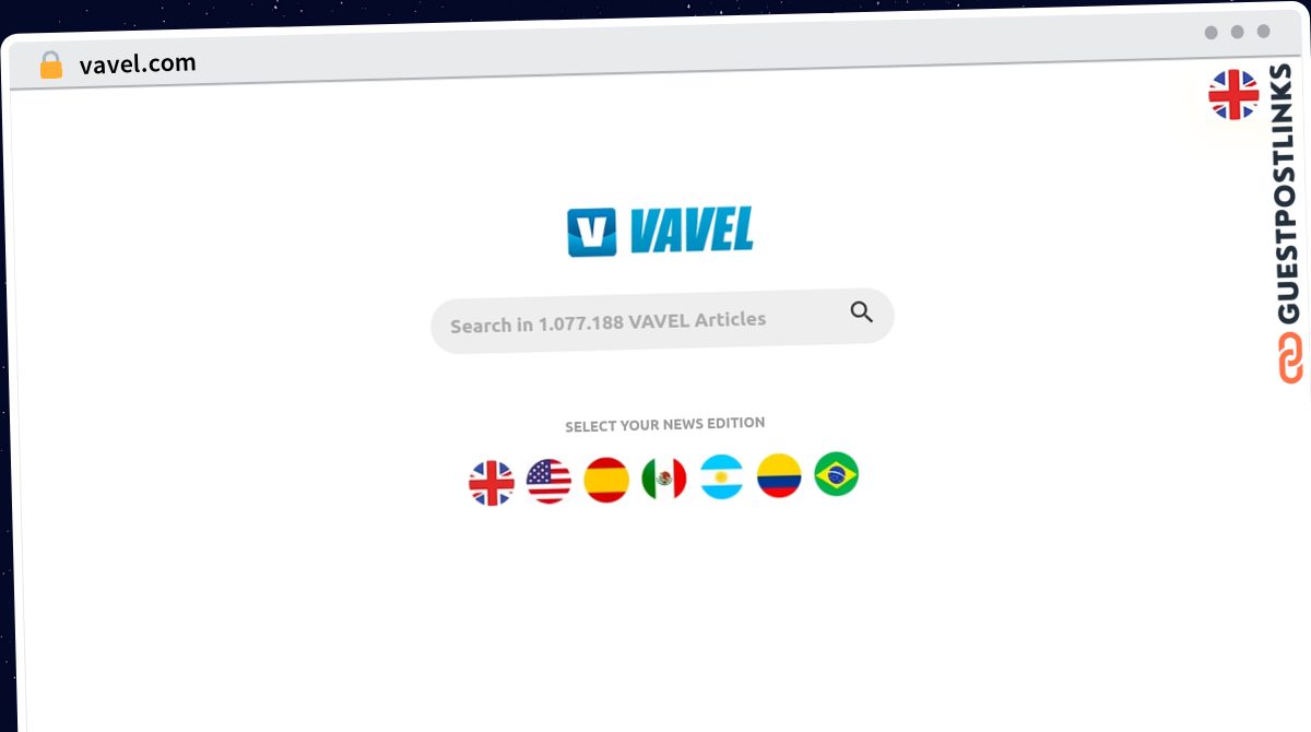 Publish Guest Post on vavel.com