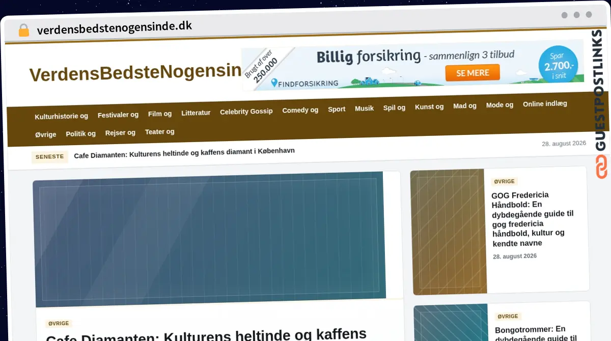Publish Guest Post on verdensbedstenogensinde.dk