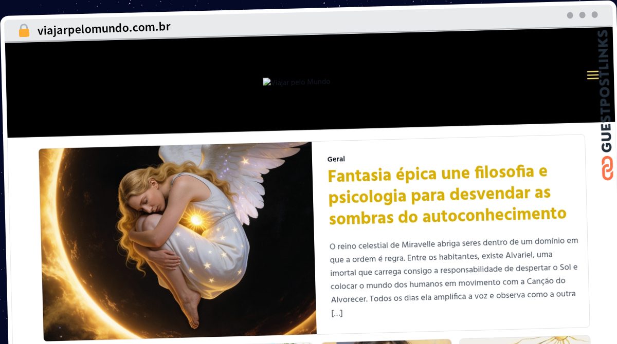 Publish Guest Post on viajarpelomundo.com.br