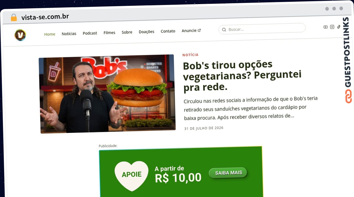 Publish Guest Post on vista-se.com.br