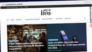 Publish Guest Post on voceetaolivro.com.br