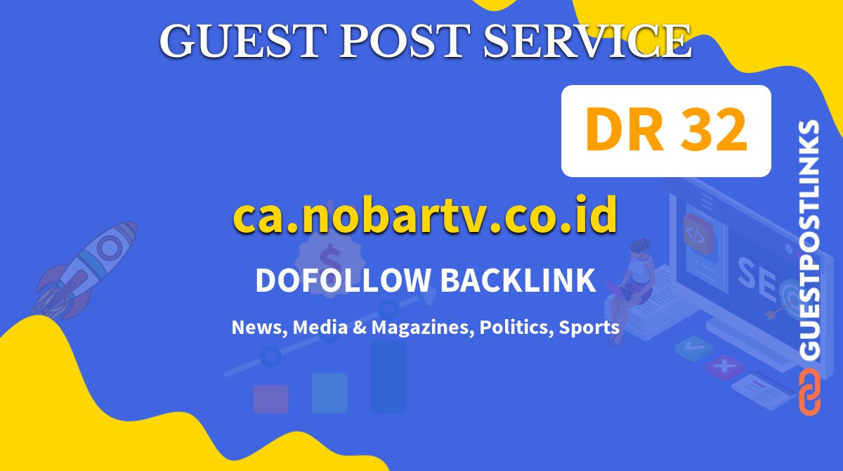Buy Guest Post on ca.nobartv.co.id