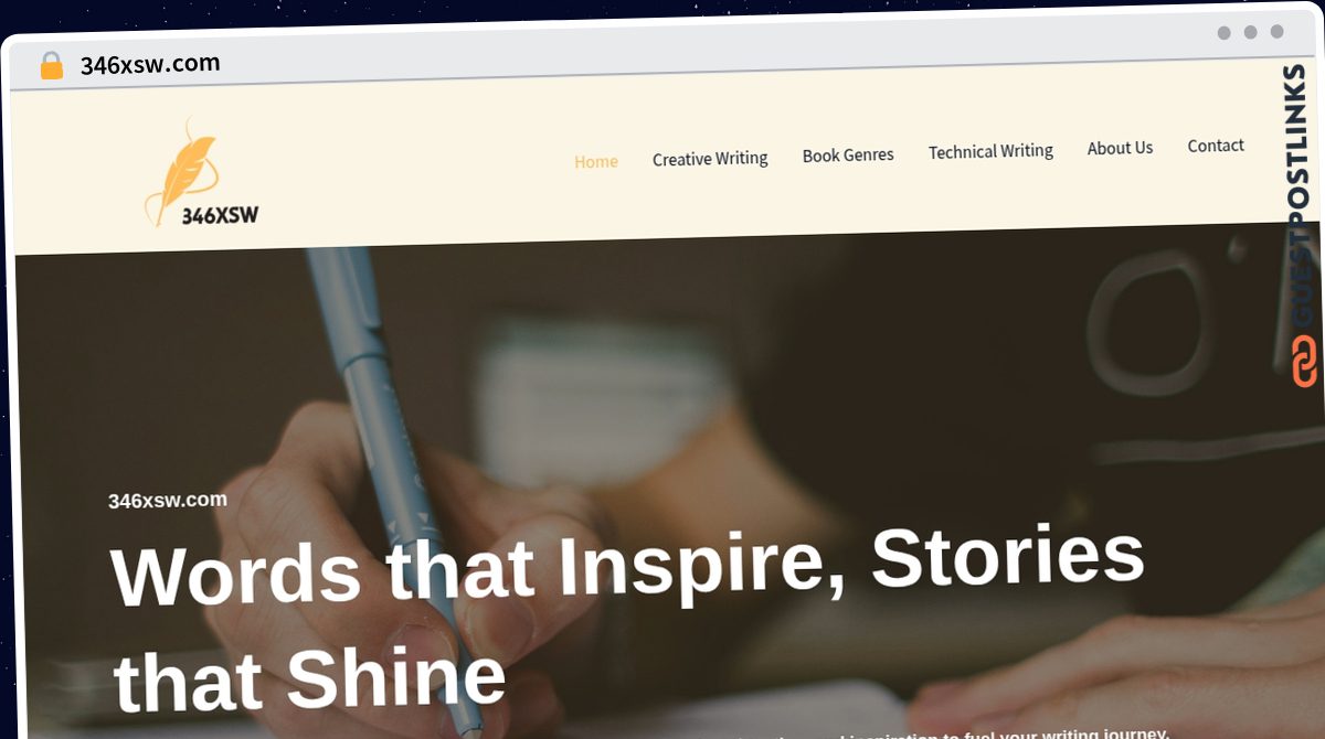 Publish Guest Post on 346xsw.com