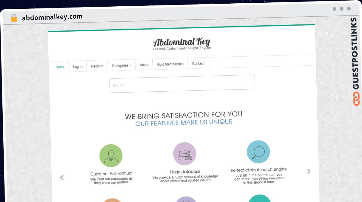 Publish Guest Post on abdominalkey.com