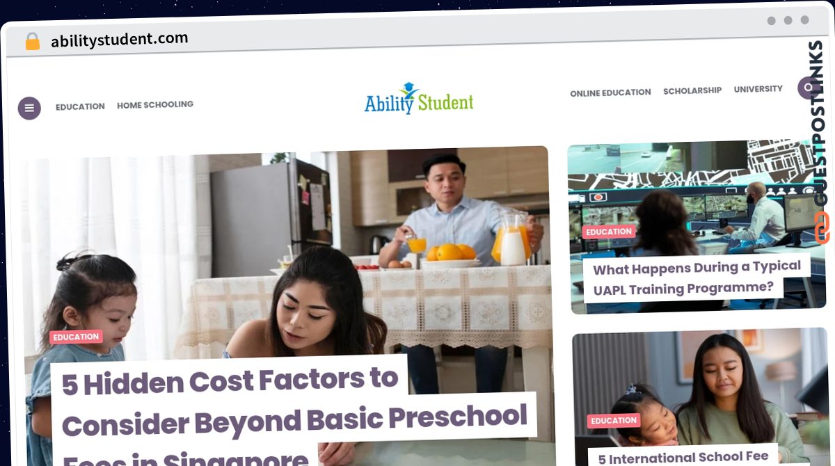 Publish Guest Post on abilitystudent.com