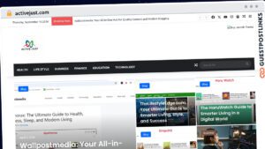 Publish Guest Post on activejust.com