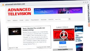 Publish Guest Post on advanced-television.com