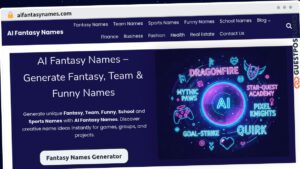 Publish Guest Post on aifantasynames.com