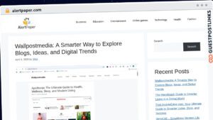 Publish Guest Post on alertpaper.com