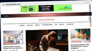 Publish Guest Post on allureathletic.com