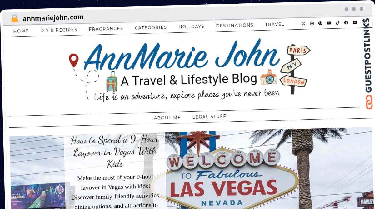 Publish Guest Post on annmariejohn.com
