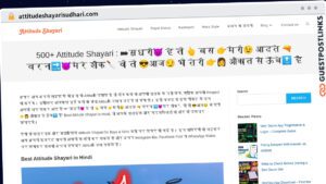 Publish Guest Post on attitudeshayarisudhari.com