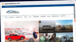 Publish Guest Post on automobilestimes.com