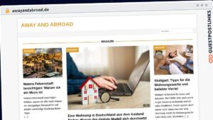 Publish Guest Post on awayandabroad.de