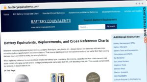 Publish Guest Post on batteryequivalents.com