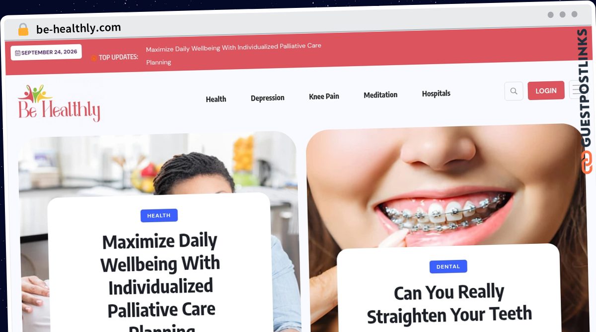 Publish Guest Post on be-healthly.com