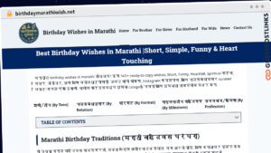 Publish Guest Post on birthdaymarathiwish.net