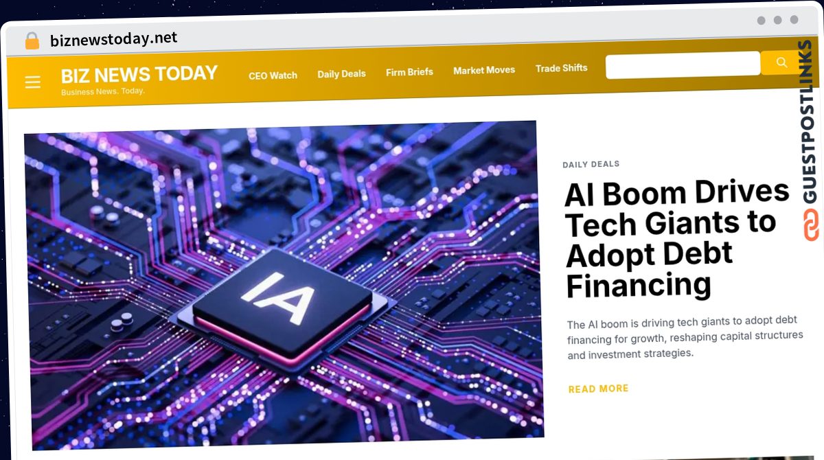 Publish Guest Post on biznewstoday.net