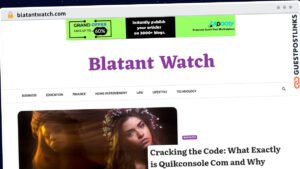Publish Guest Post on blatantwatch.com