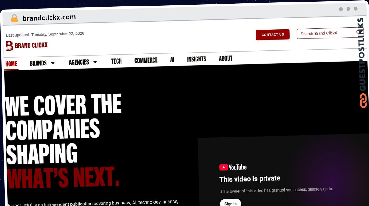 Publish Guest Post on brandclickx.com