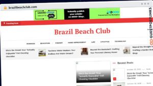 Publish Guest Post on brazilbeachclub.com