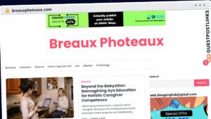 Publish Guest Post on breauxphoteaux.com
