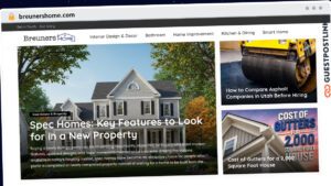 Publish Guest Post on breunershome.com
