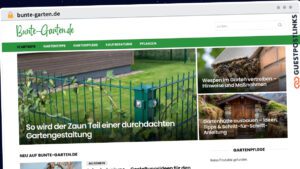 Publish Guest Post on bunte-garten.de