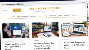 Publish Guest Post on businessdailyguide.com