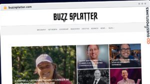 Publish Guest Post on buzzsplatter.com