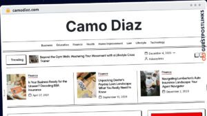 Publish Guest Post on camodiaz.com