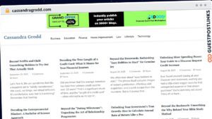Publish Guest Post on cassandragrodd.com