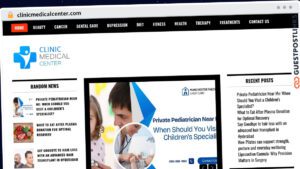 Publish Guest Post on clinicmedicalcenter.com