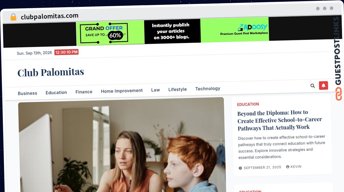 Publish Guest Post on clubpalomitas.com