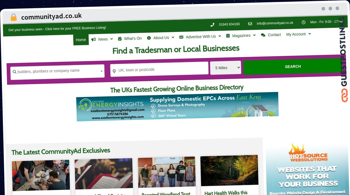 Publish Guest Post on communityad.co.uk