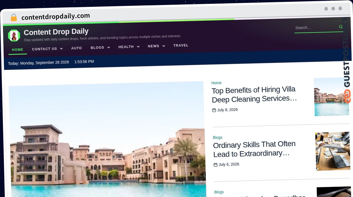 Publish Guest Post on contentdropdaily.com