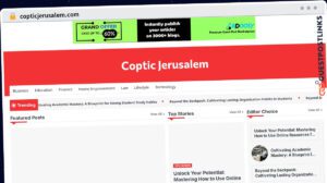 Publish Guest Post on copticjerusalem.com