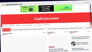 Publish Guest Post on copticjerusalem.com