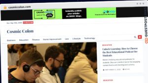 Publish Guest Post on cosmiccolon.com