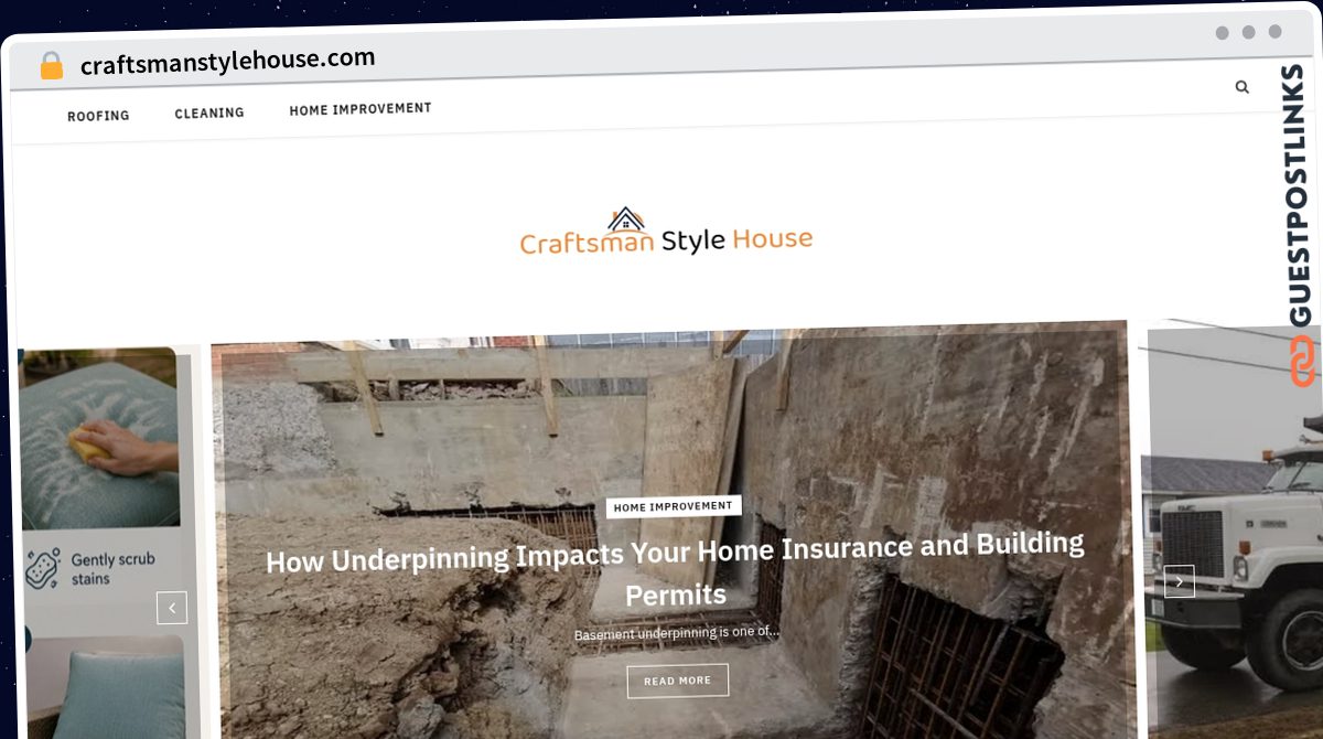 Publish Guest Post on craftsmanstylehouse.com