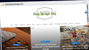 Publish Guest Post on dailylifestyleblogs.com