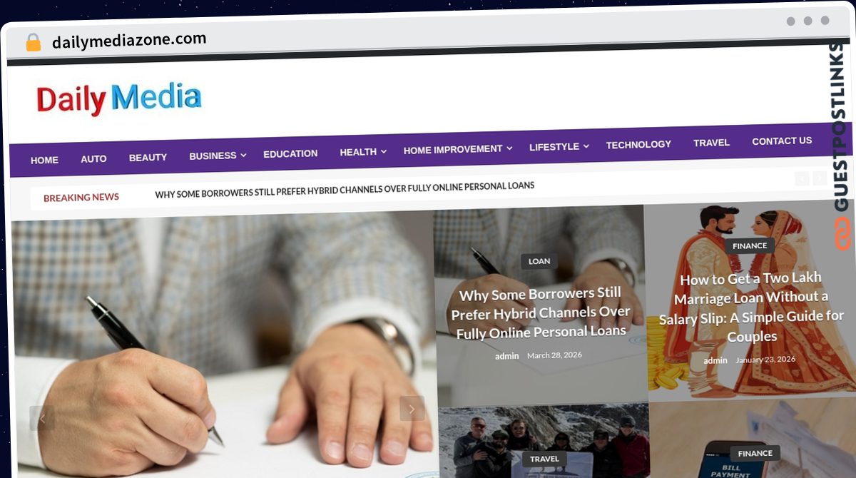 Publish Guest Post on dailymediazone.com